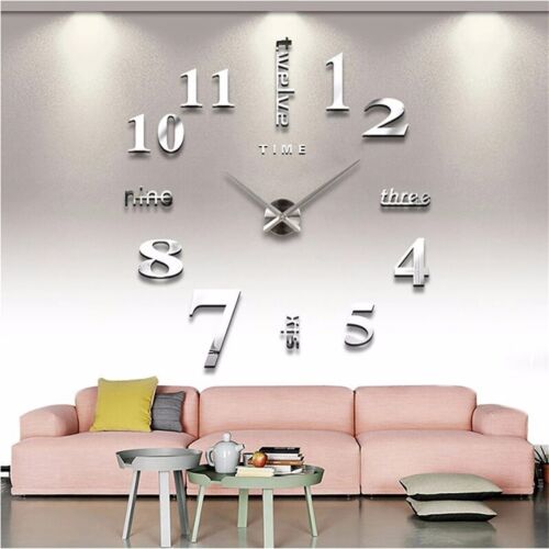 ساعة لاصقة horloge 3D M01 argent