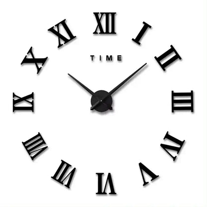 ساعة لاصقة horloge 3D M05 noire
