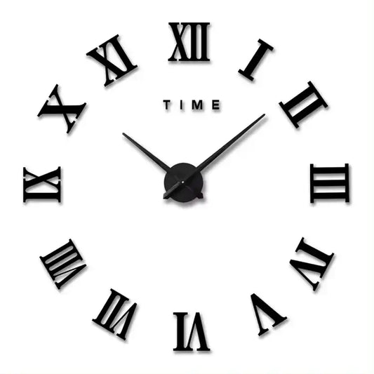 ساعة لاصقة horloge 3D M05 noire