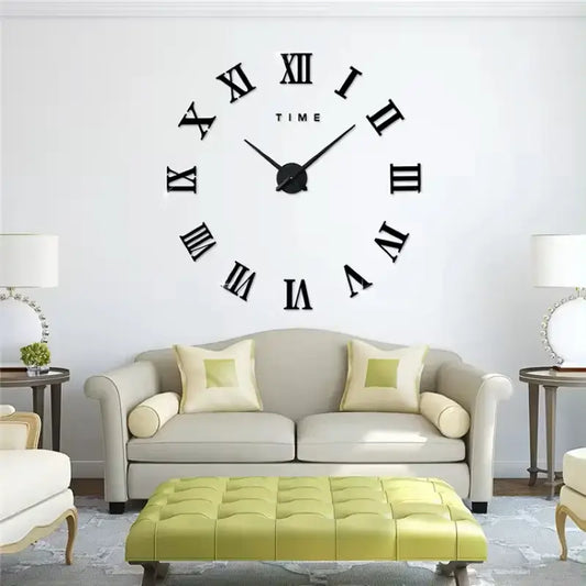 ساعة لاصقة horloge 3D M05 noire
