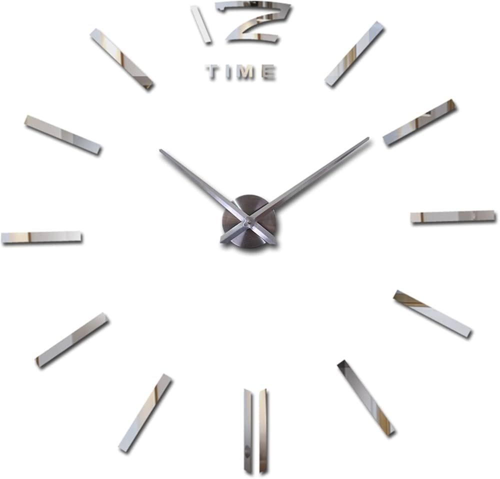 ساعة لاصقة horloge 3D M03 argent