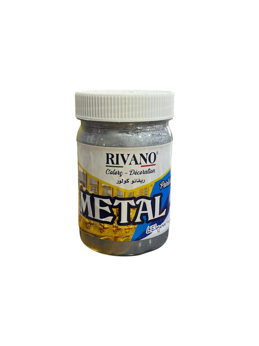 صباغة فضي  peinture argent rivano 300g