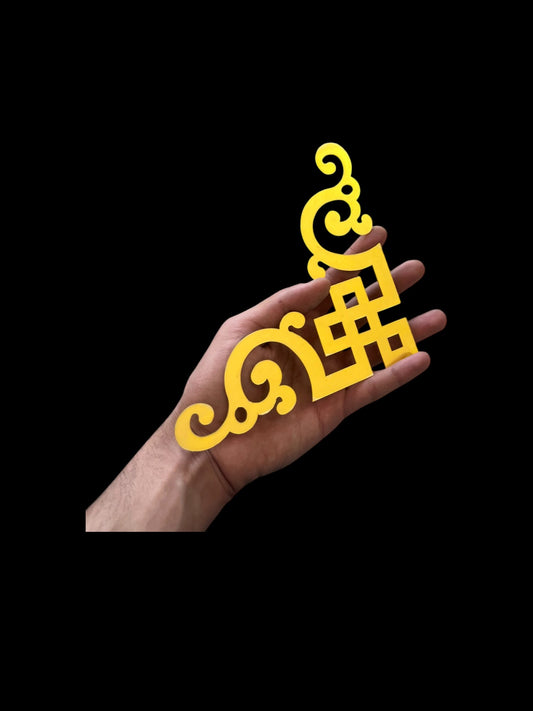 ملصق تزيين sticker 3D effet miroire coin 1