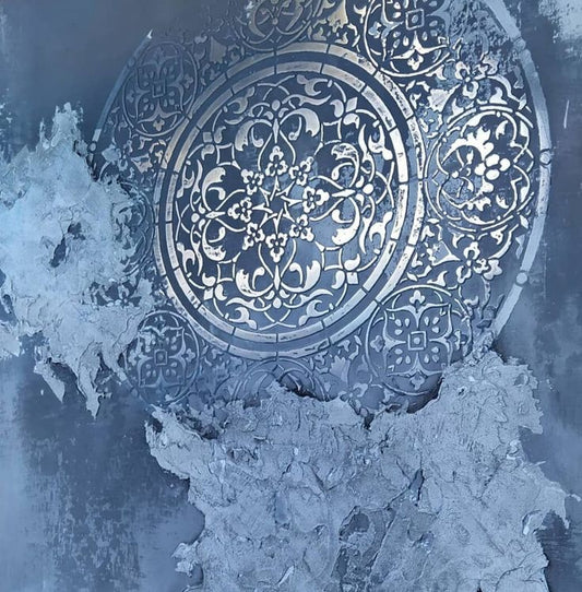 بوشوار   pochoir M19  50cm/50cm
