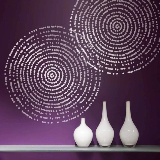 بوشوار   pochoir M03  50cm/50cm